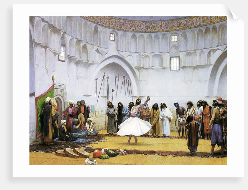 Whirling Dervishes, c.1895 by Jean Leon Gerome