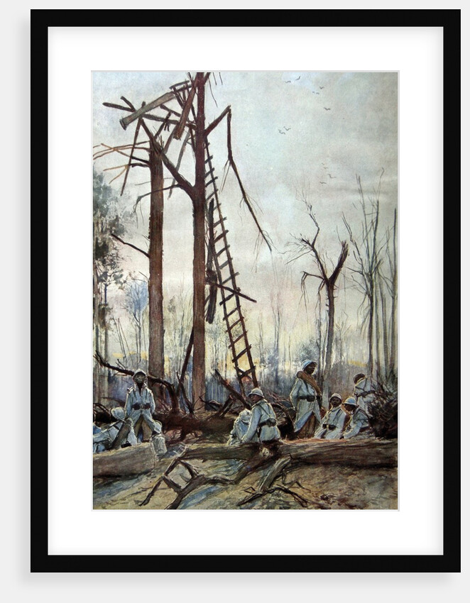 The Battle of the Somme, 1916 by Francois Flameng