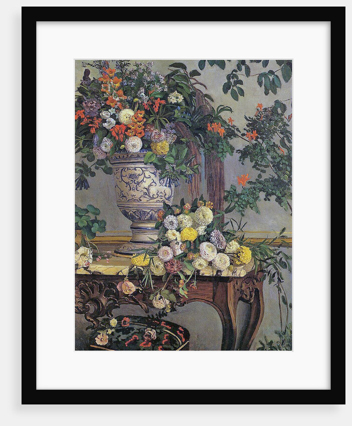 Flowers, 1868 by Jean Frederic Bazille