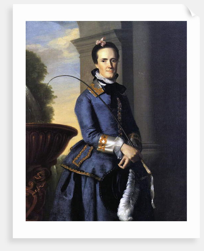 Mrs Epes Sargent in Hunting Outfit, 1764 by John Singleton Copley