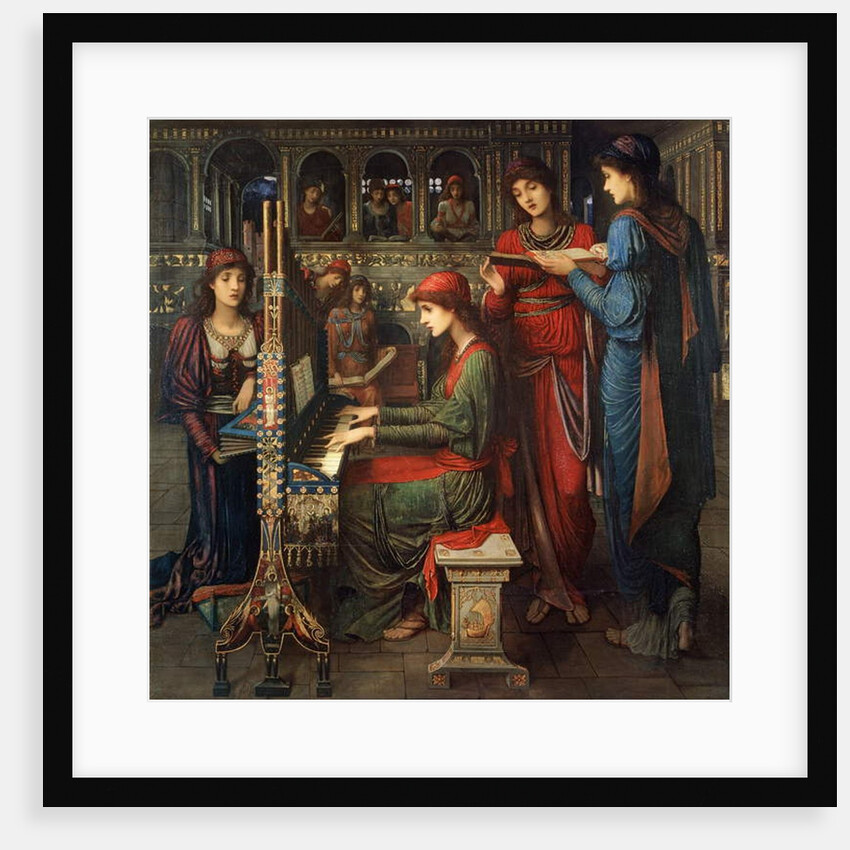 St. Cecilia, 1897 by John Melhuish Strudwick