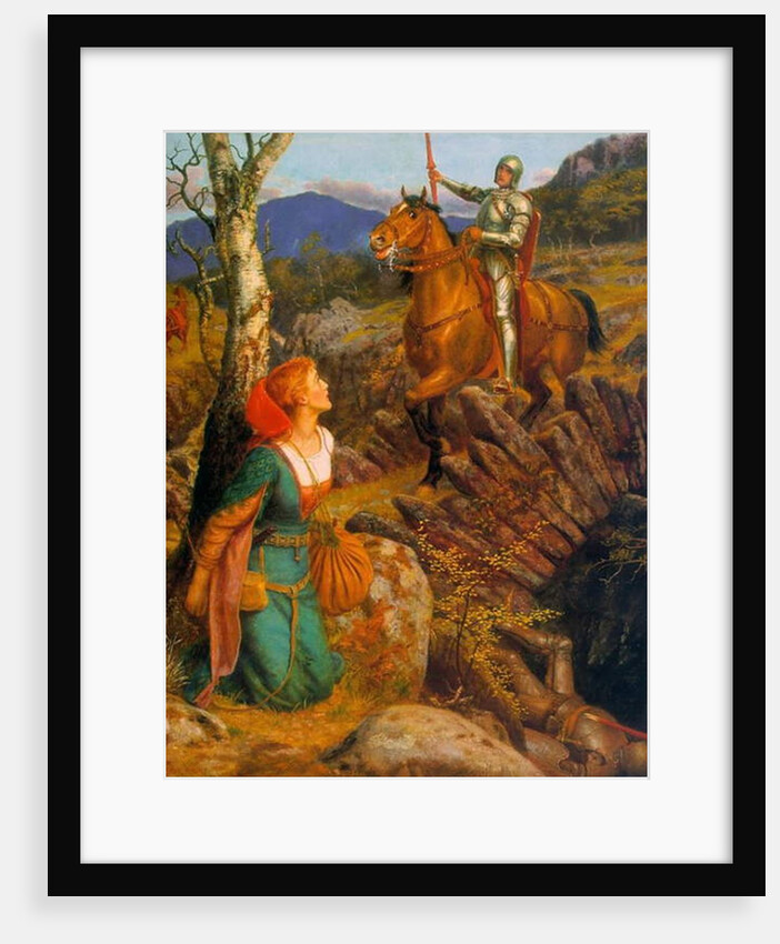 The Overthrowing of the Rusty Knight, c.1894-1908 by Arthur Hughes