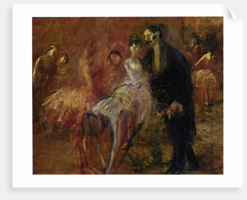 Backstage by Jean Louis Forain