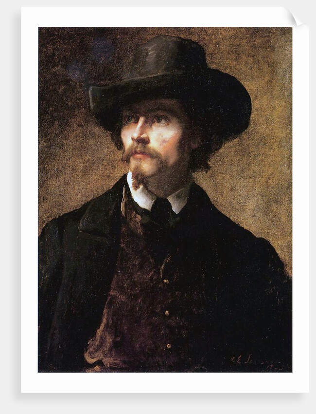 Self portrait, 1853 by Eastman Johnson