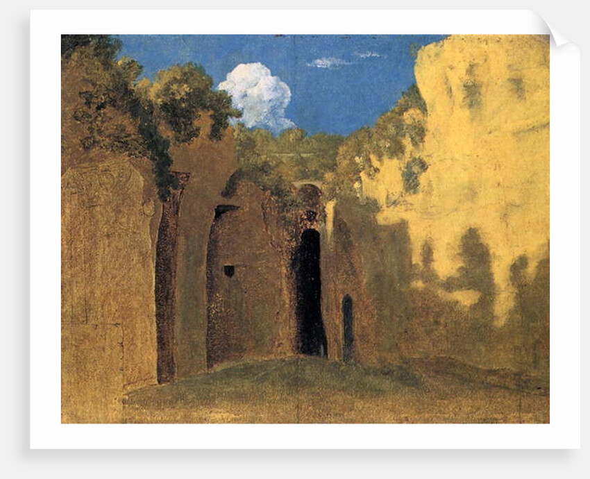 The Grotto of Posillipo, 1782 by Thomas Jones