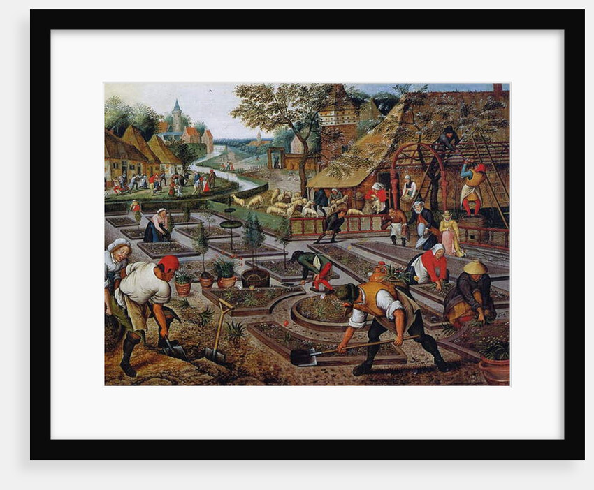 Gardening, c.1637-38 by Pieter the Younger Brueghel