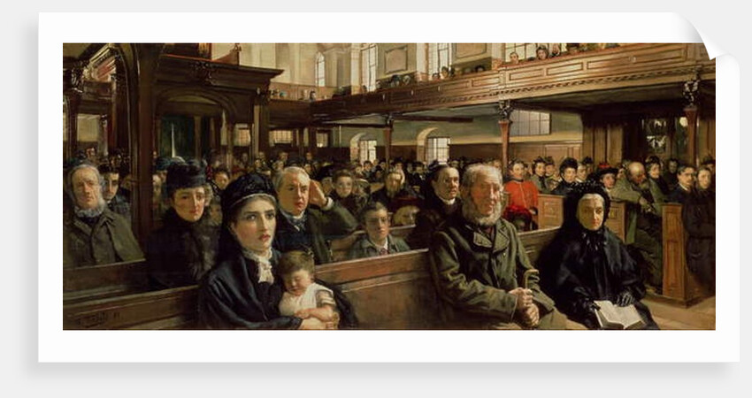 The Sermon, 1888 by Walter Frederick Roofe Tyndale