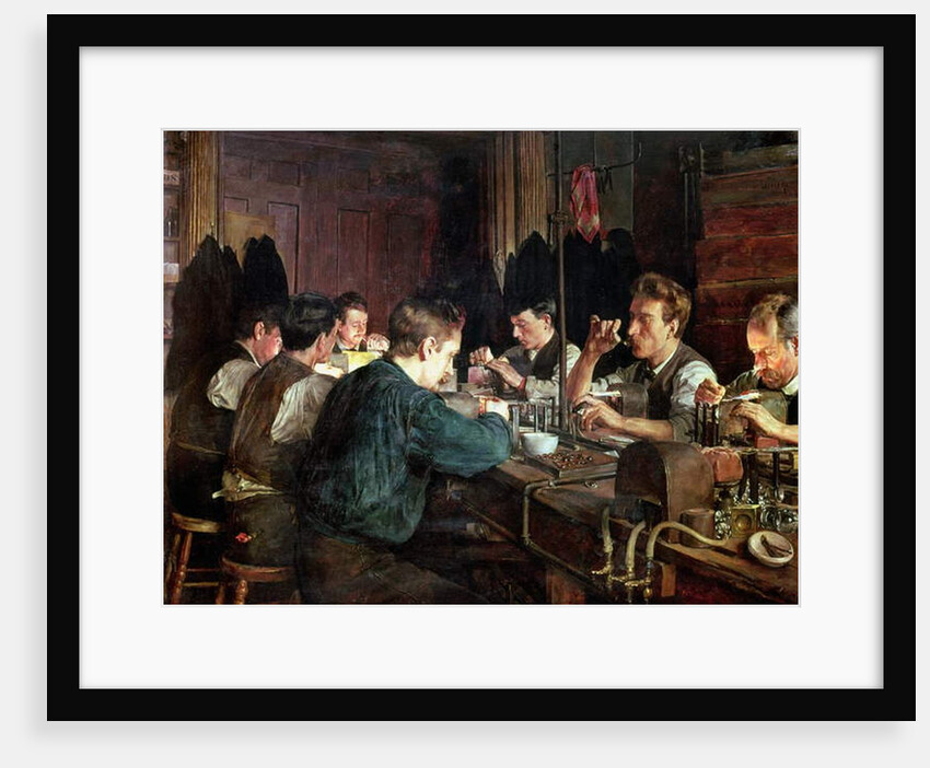 The Glass Blowers, 1883 by Charles Frederic Ulrich