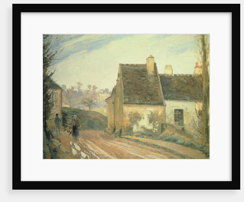 The Tumbledown Cottage near Osny, 1872 by Camille Pissarro