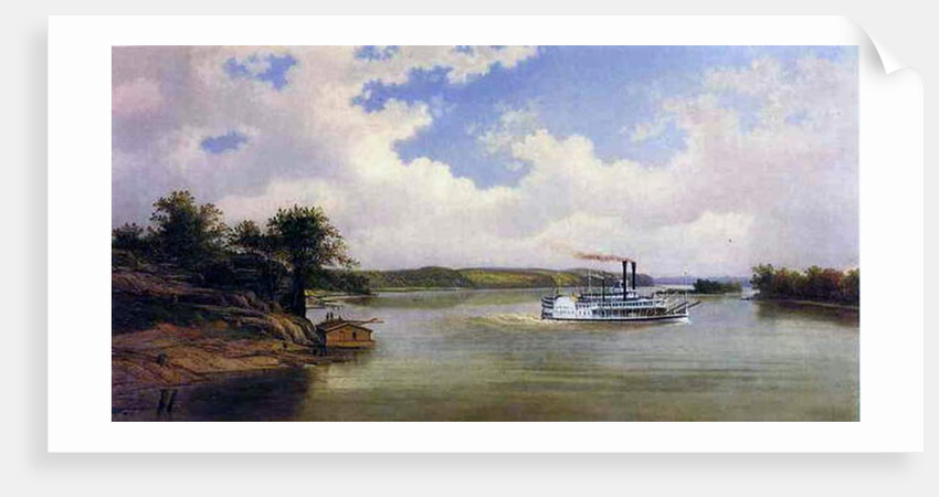 Steamboat, 1881 by Emil Bott