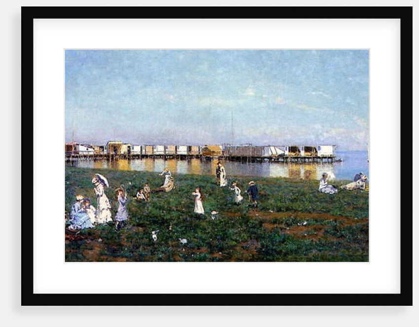 The Bay of Livorno, Italy by Serafin Avendano