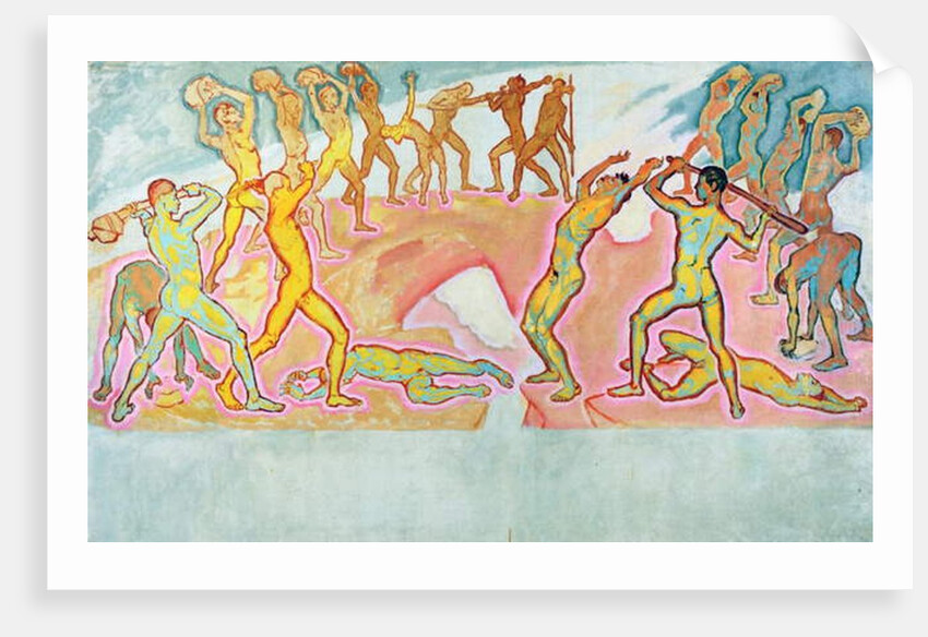 The Clash of the Titans, 1913-15 by Koloman Moser