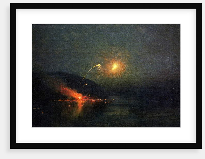 Fireworks Across the Potomac, 1902 by James Henry Moser