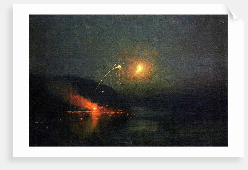 Fireworks Across the Potomac, 1902 by James Henry Moser