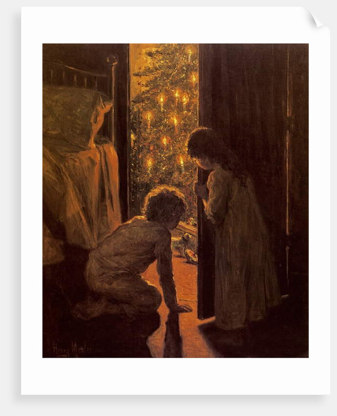 The Christmas Tree, c.1916 by Henry Mosler