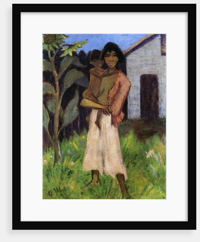 Mother and Child, 1927 by Otto Muller or Mueller