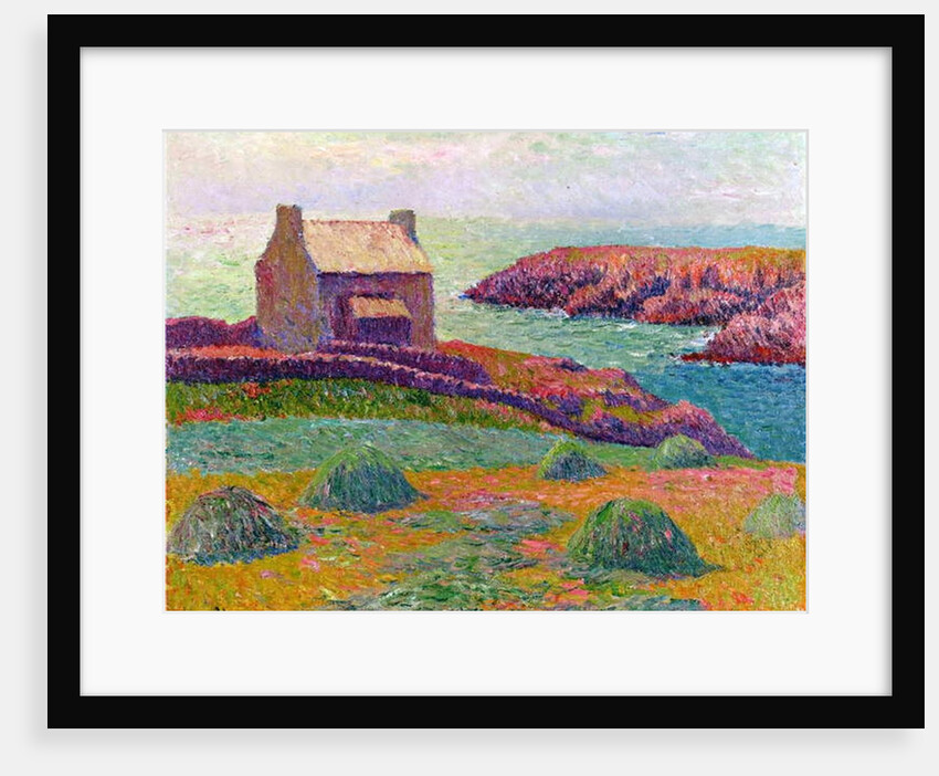 A Cottage in Brittany, 1898 by Henry Moret