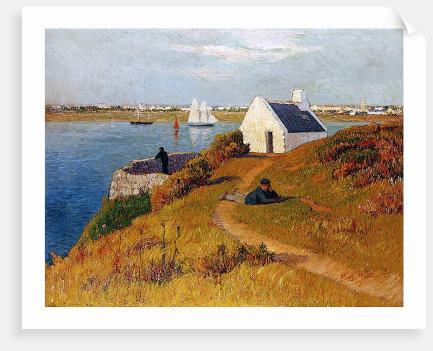 View of Lorient, Brittany, c.1895 by Henry Moret