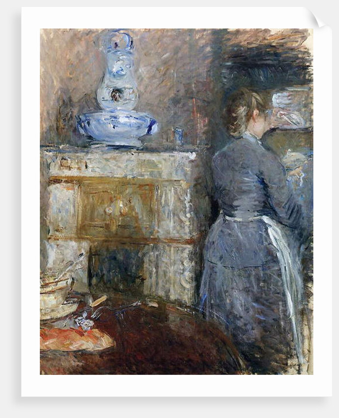 The Rouart's Dining Room, 1880 by Berthe Morisot
