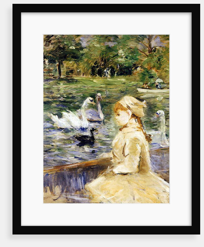 Young girl boating, 1884 by Berthe Morisot