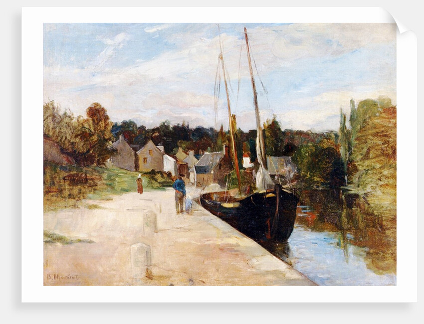 Rosbras, Brittany, 1866-67 by Berthe Morisot