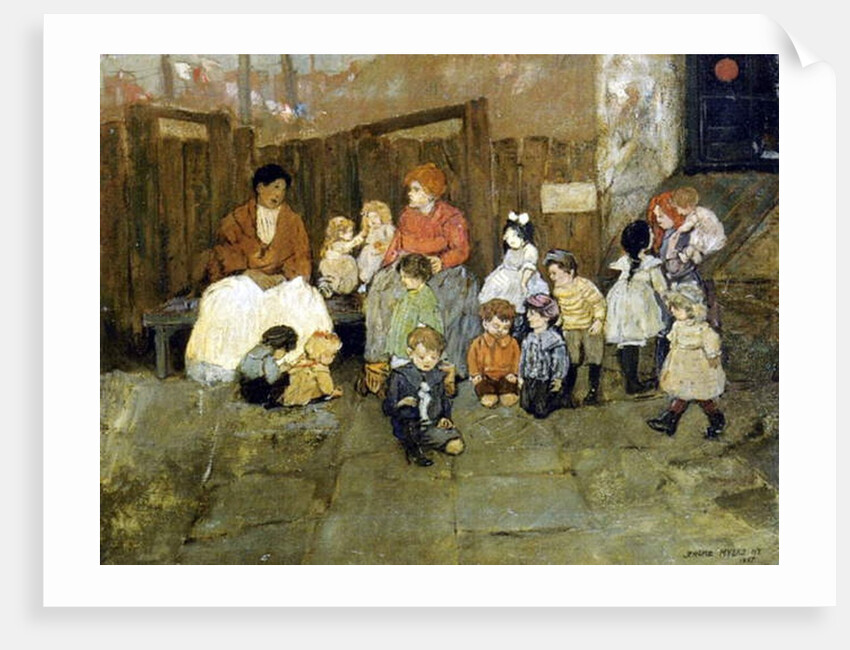 Street Children, 1907 by Jerome Myers
