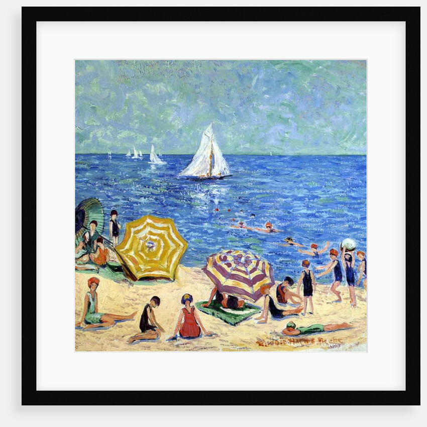 Oak Tree Beach, c.1914 by Minnie Harms Neebe