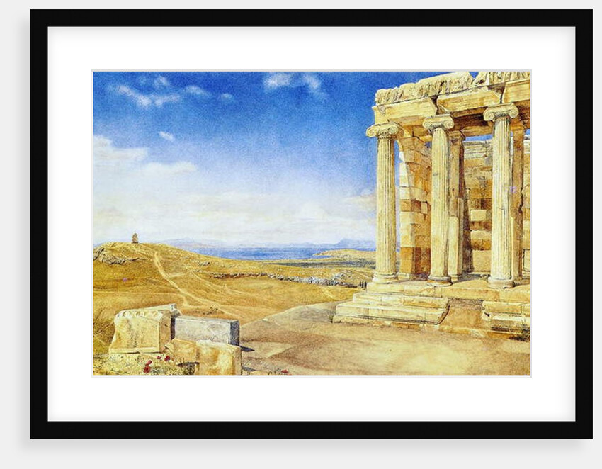 The Temple of Athena Nike, Acropolis, Athens, 1893 by Henry Roderick Newman