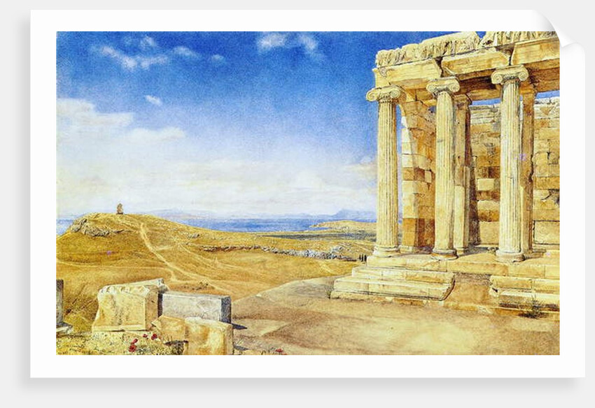The Temple of Athena Nike, Acropolis, Athens, 1893 by Henry Roderick Newman