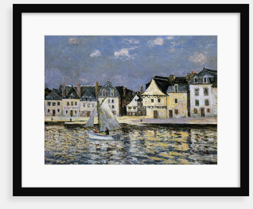 The Port of St. Goustan, Brittany, 1912 by Maxime Emile Louis Maufra