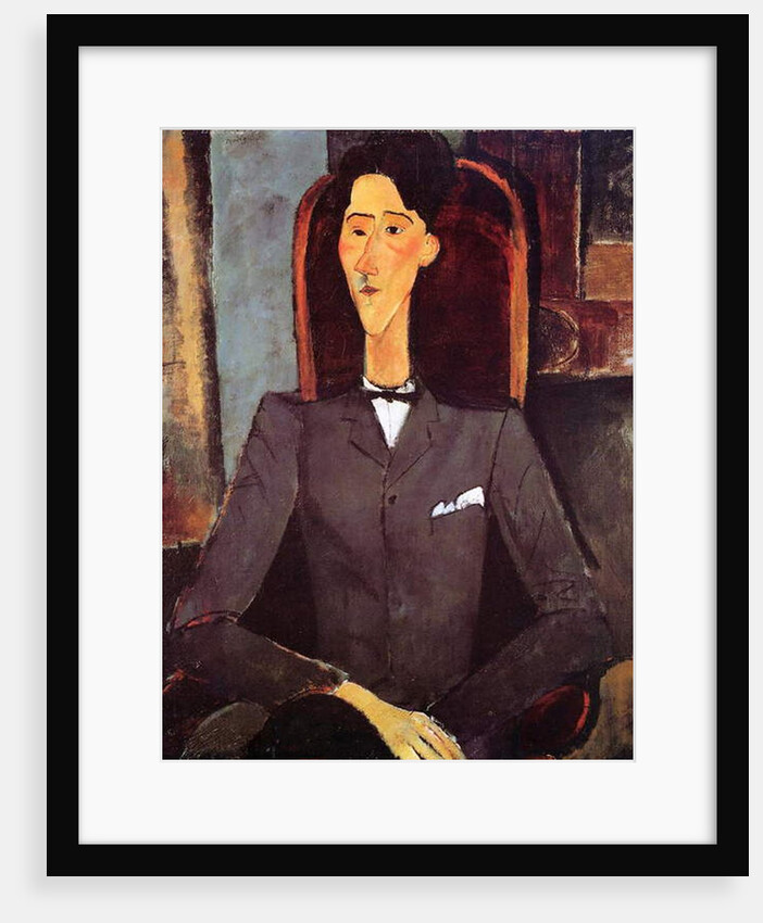 Jean Cocteau, 1916-17 by Amedeo Modigliani