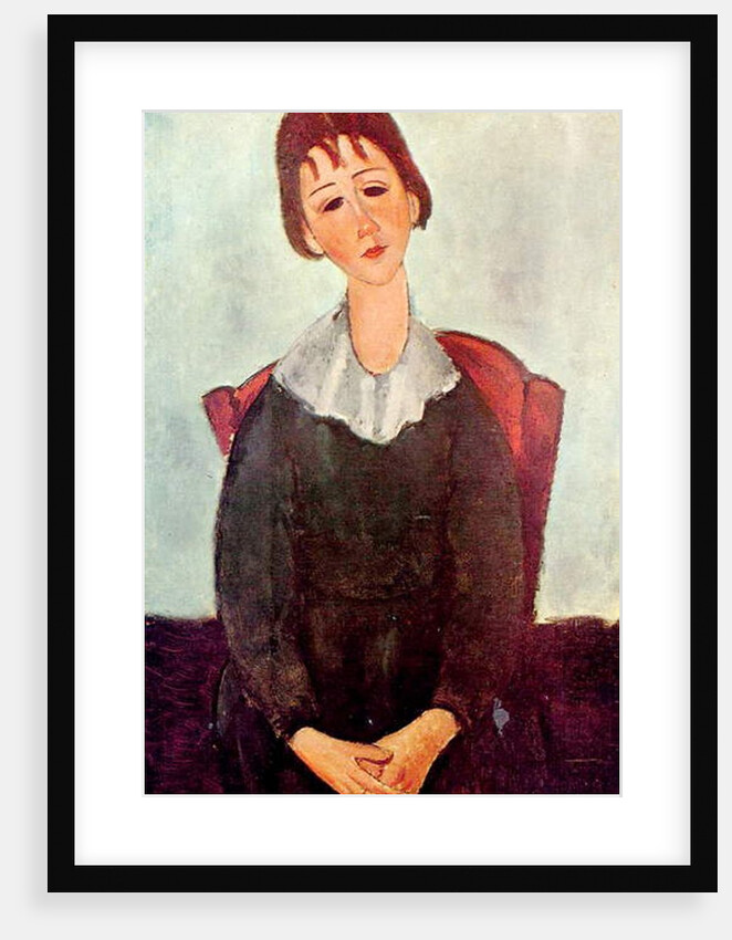 Girl in Black, 1918 by Amedeo Modigliani