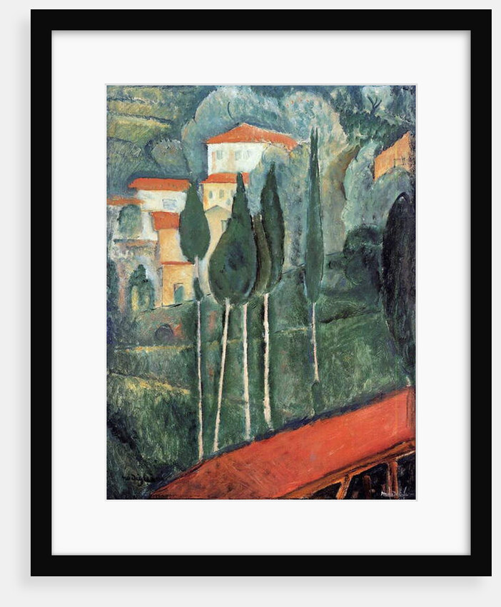 Landscape, South of France, 1919 by Amedeo Modigliani