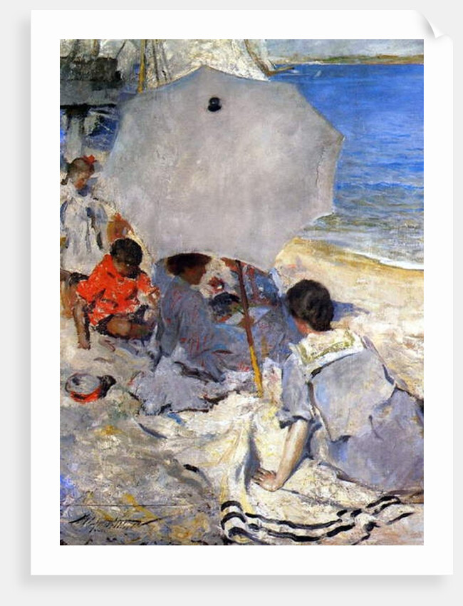 On the Beach, c.1900-05 by Charles Webster Hawthorne