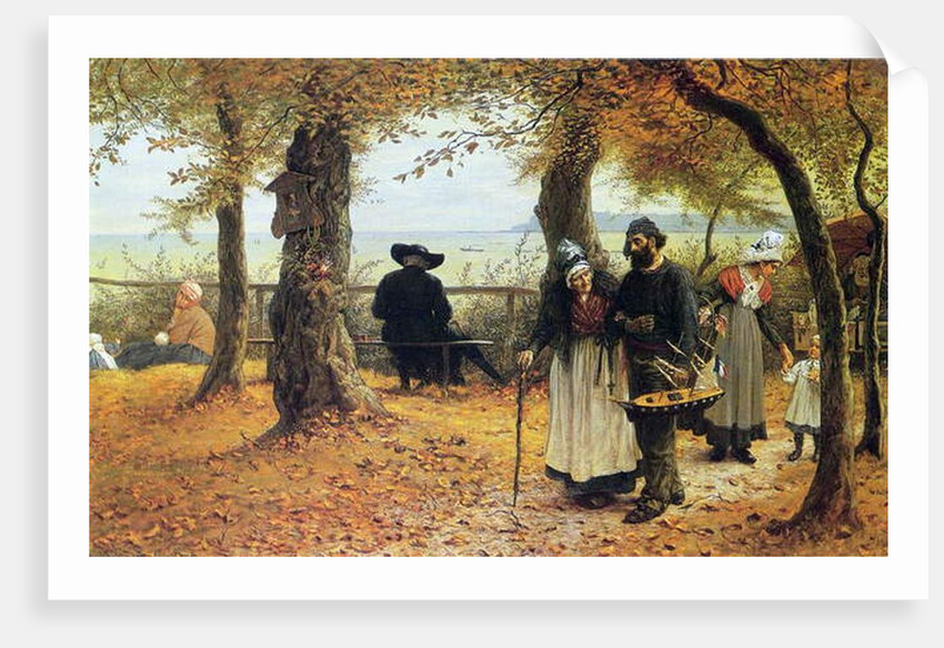 Bringing the Ex-voto to the Church, 1875 by William John Hennessy