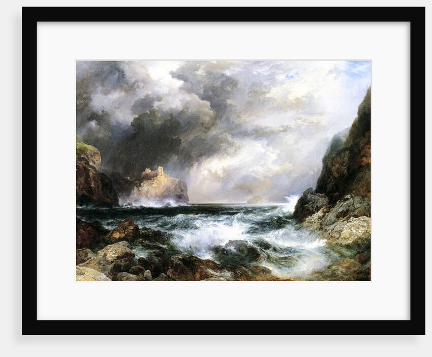 Castle in Scotland, 1910 by Thomas Moran