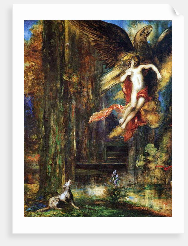 Ganymede, 1886 by Gustave Moreau
