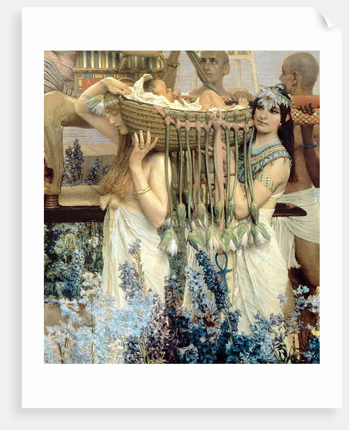 The Finding of Moses by Pharaoh's Daughter, 1904 by Lawrence Alma-Tadema