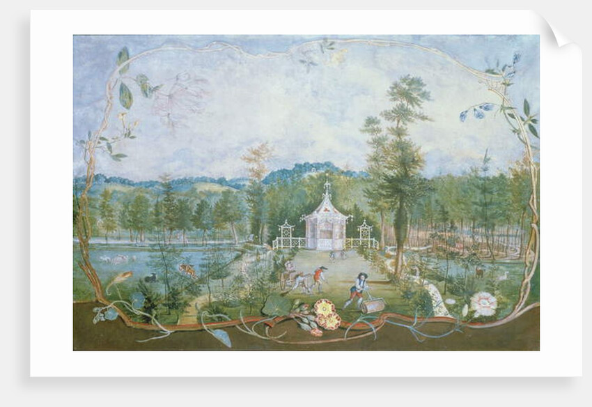 Chinese Pavilion in an English Garden, 18th century by Thomas Robins