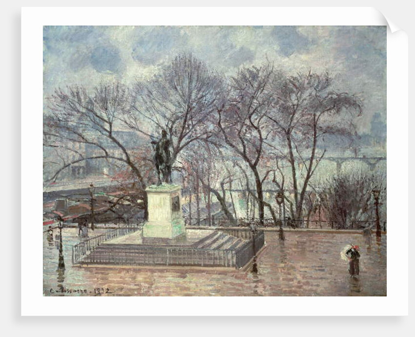 The Pont Neuf, Paris, 1902 by Camille Pissarro