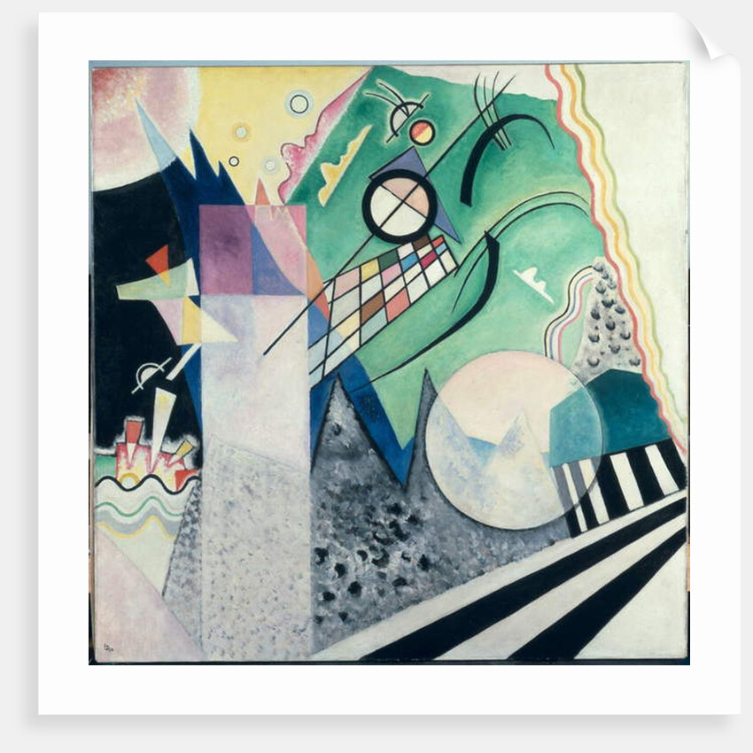 Green Composition, 1923 by Wassily Kandinsky