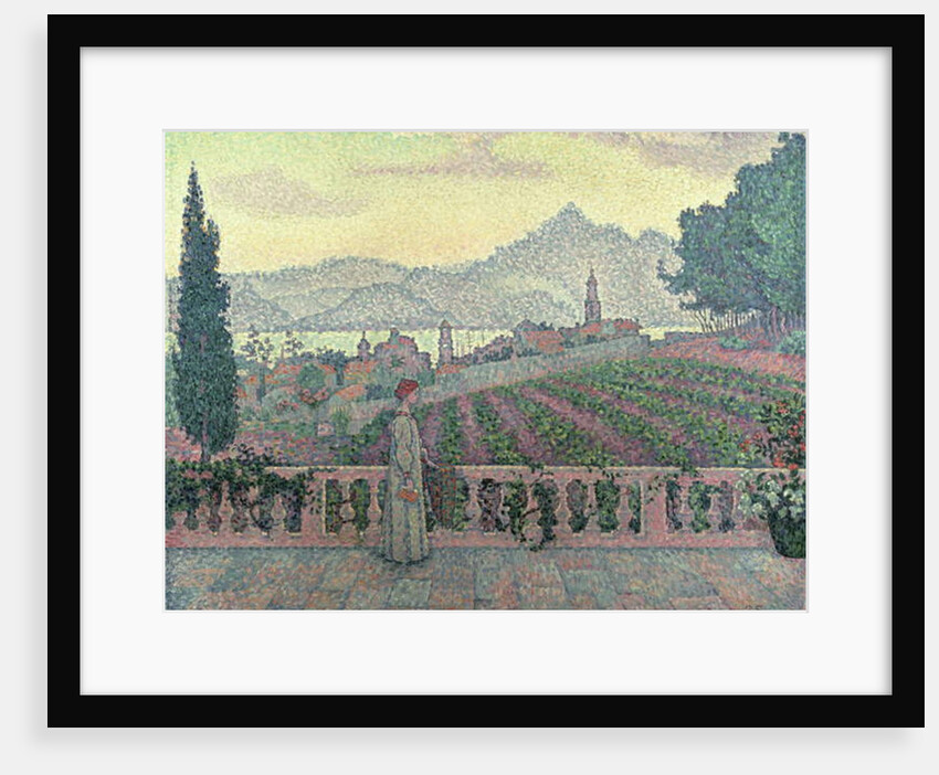 Woman on the Terrace, 1898 by Paul Signac