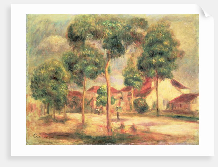 The Sunny Road, c.1895 by Pierre Auguste Renoir