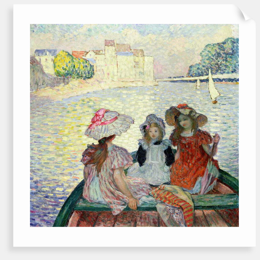 Young Girls in a Boat, c.1900 by Henri Lebasque
