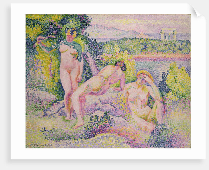 Three Nudes, 1906 by Henri-Edmond Cross