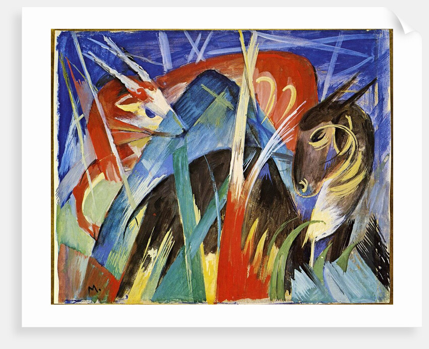 Fairy Animals, 1913 by Franz Marc