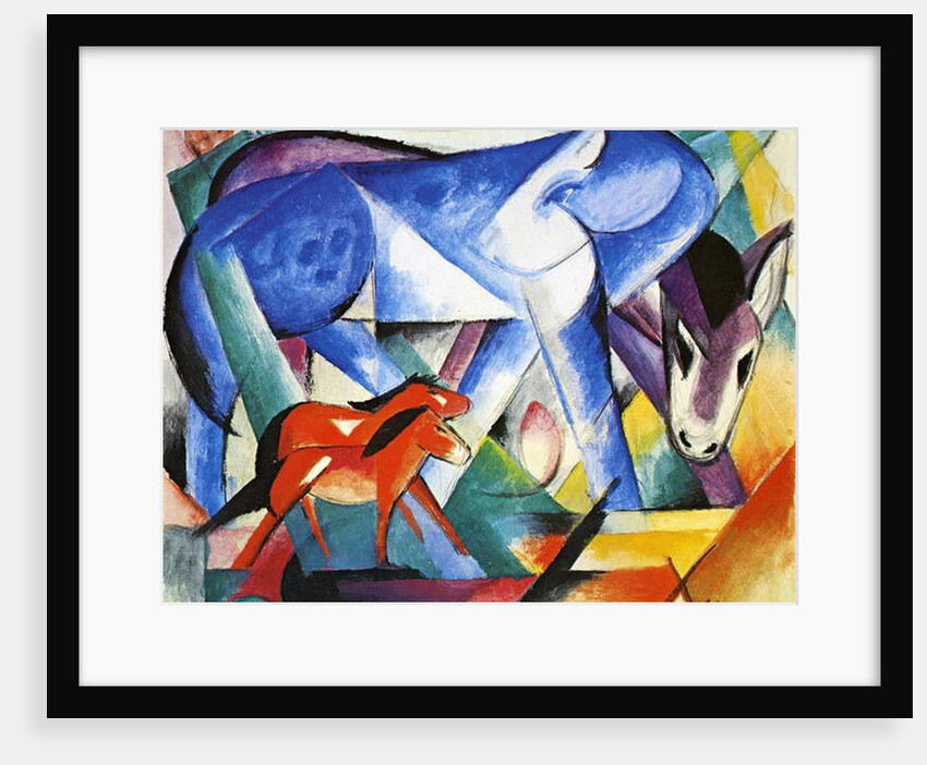 The First Animals, 1913 by Franz Marc