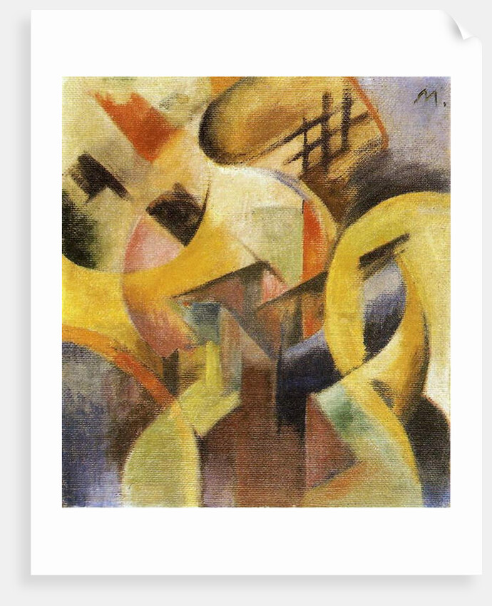 Small Composition I, 1913 by Franz Marc