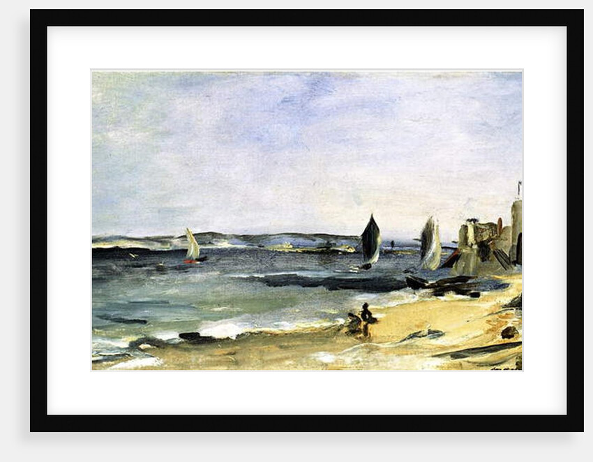 The Sea Shore, Arcachon, 1871 by Edouard Manet