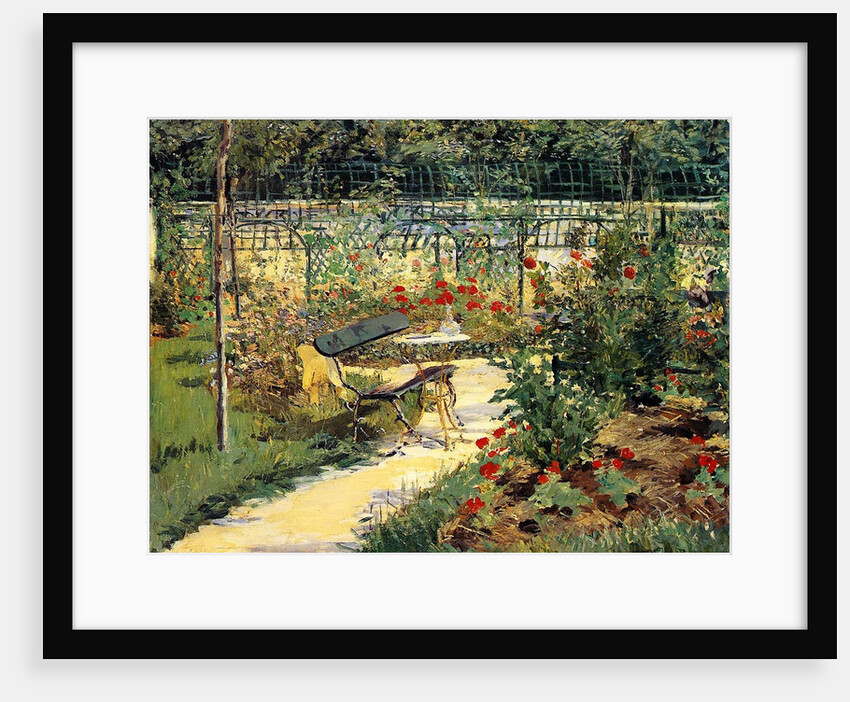 The Painter's Garden, 1881 by Edouard Manet